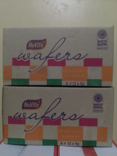 Nuvita Wafers Assorted 12 x 6 x 9gms