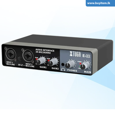 XTUGA E22 Professional Audio Interface