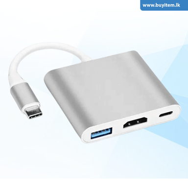 USB C to HDMI + USB Multiport Adapter