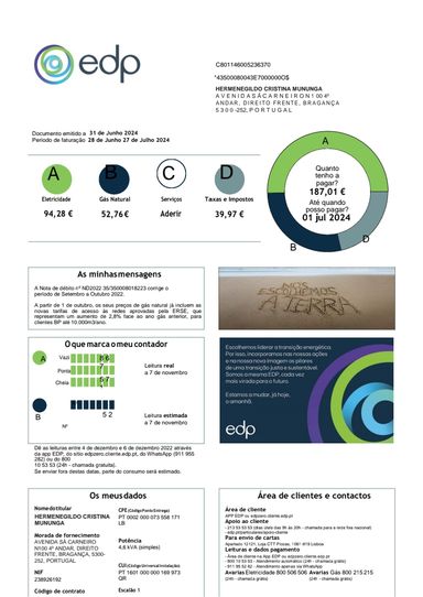 Comprovativo de residência de Portugal 🇵🇹 