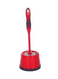 Red Toilet Brush