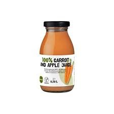 Zdravo Long Life Carrot & Apple Juice - vegan  no added water  no added sugar