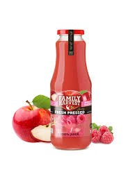 Family Harvest Freshly Pressed Apple & Aronia Juice - GMO free  no added water & sugar  no added preservatives