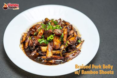 Braised Pork Belly w/ Bamboo Shoots