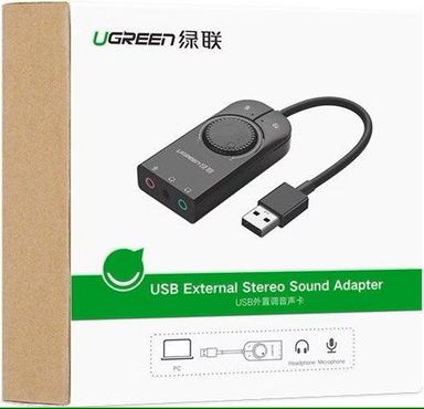 Ugreen USB External Sound Card Audio Adapter