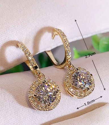 Cubic Zirconia earring