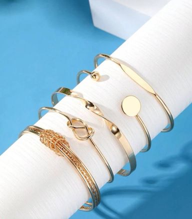 Metal Bracelet Set