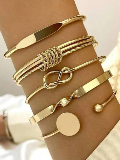 Metal Bracelet Set