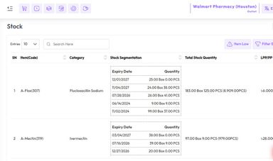 Pharmacy software 