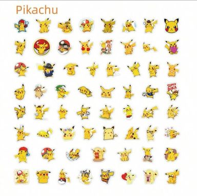 Autocollant Sticker - Pikachu