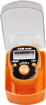 JXN Orange Finger Tally Counter