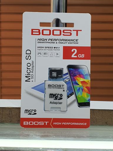 2GB Boost Memory Card