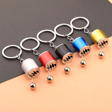 Manual Car Gear Keychain