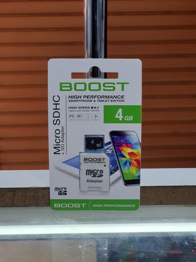 4GB Boost Memory Card