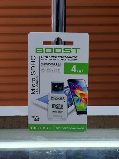 4GB Boost Memory Card