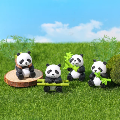 Magnetic Mini Panda Miniatures