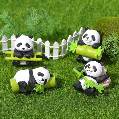 Magnetic Mini Panda Miniatures