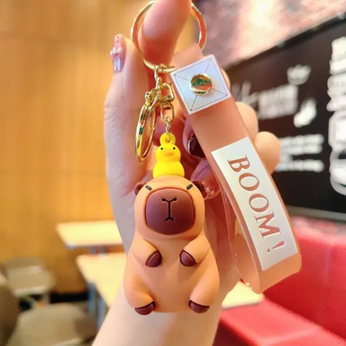 Capybara Keychain