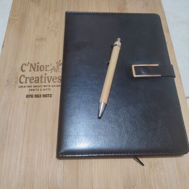 Large Journals With Pen 