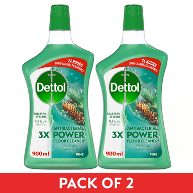 Dettol Antibacterial Power Floor Cleaner Pine Scent (Special Offer)