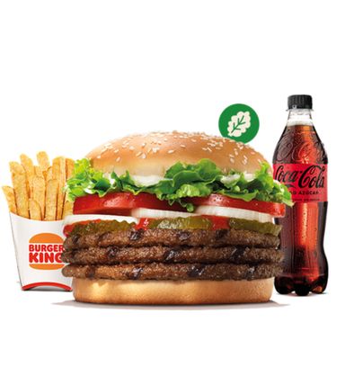 Menu Triple Whopper  Vegetal