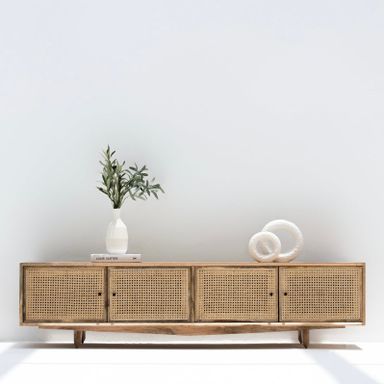 Lisa Rattan Doors Media Console