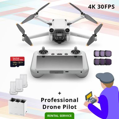 4K Drone Videography Packages + Pilot