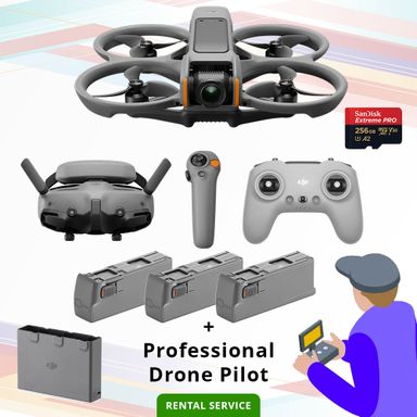 4K FPV Drone Videography Package + Pilot