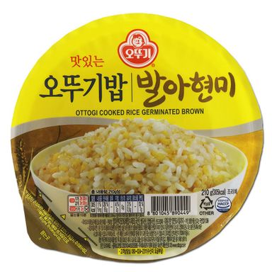 OTTOGI COOKED RICE GERMINATED BROWN 210G