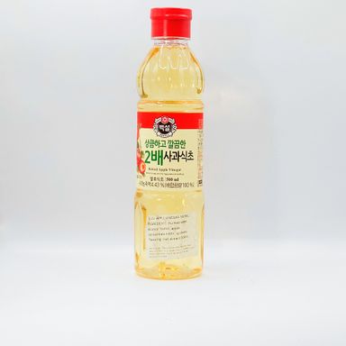 CJ 2X APPLE VINEGAR 500ML