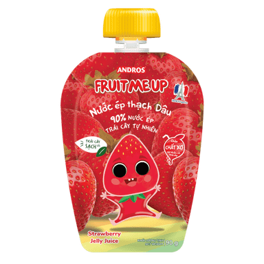 Andros Fruit Me Up Strawberry Jelly Juice 90g