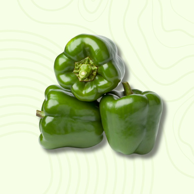 Bell pepper green