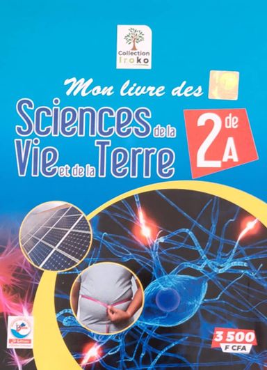 Mon Livre des SVT - 2nd A (JD Editions)