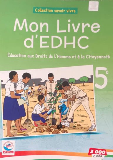 Mon Livre d'EDHC - 5ieme (JD Editions)