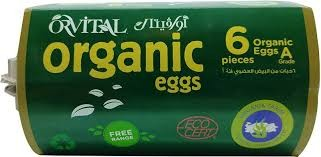 Orvital Organic Medium Grade A Free Range Eggs