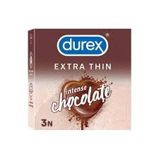 Durex Extra Thin Condoms Intense Chocolate Flavor