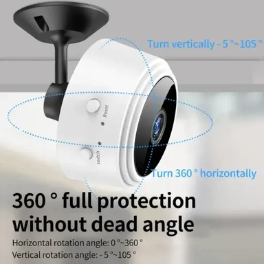 A9 Mini 1080p HD Camera with WiFi – Compact & High-Resolution Security Camera