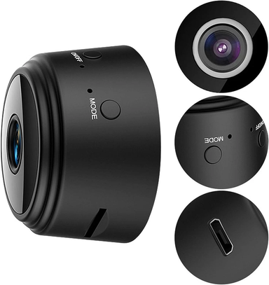 A9 Mini 1080p HD Camera with WiFi – Compact & High-Resolution Security Camera