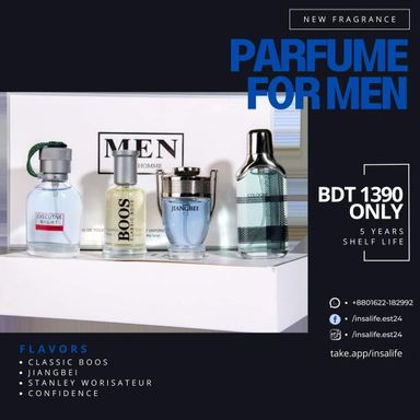 Flower Of Story Boos Men’s Perfume Set