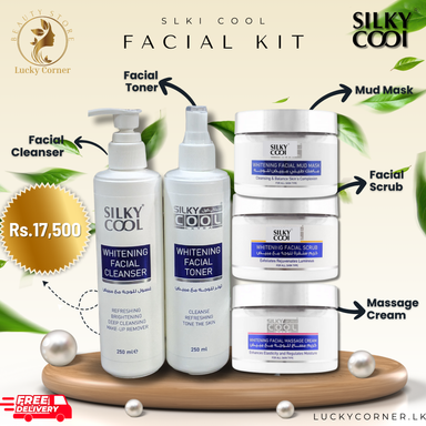 Silky cool facial kit