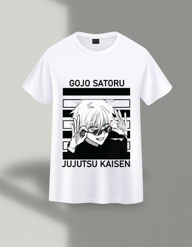 Gojo Satoru - White tees