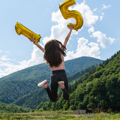 LOOSE ALPHABET AND NUMBER FOIL BALLOONS 16INCH