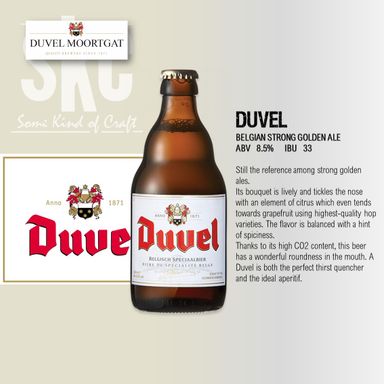 DUVEL BELGIAN STRONG GOLDEN ALE