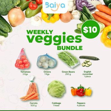 Weekly $10 Vegetable Bundle 