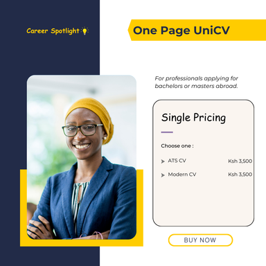 One Page UniCV