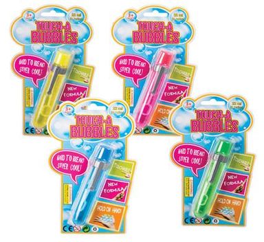 BUBBLE NOVELTY TOUCH-A-BUBBLES