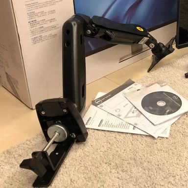 Single Arm Monitor Table Mount – NB F80