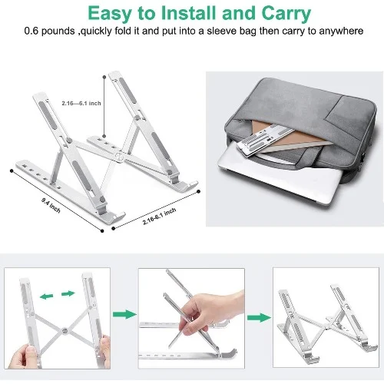 Stainless Steel Laptop Stand With Free Delivery