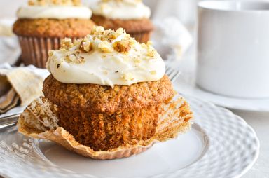 Half dozen Carrot cake muffins