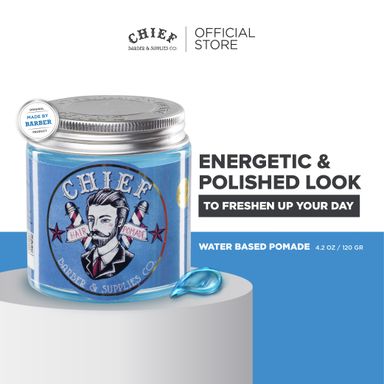 CHIEF Blue 4,2oz | 120gr - Pomade Water Based 